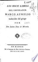 Los doce libros del emperador Marco Aurelio