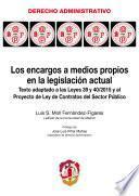 Los encargos a medios propios en la legislación actual