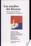 Los estudios del discurso