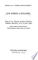 Los fueros catalanes