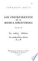 Los instrumentos de la música afrocubana