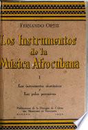 Los instrumentos de la música afrocubana: Los instrumentos anatómicos y los palos percusivos