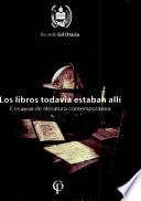 Los libros todavía estaban allí