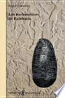 Los matemáticos de Babilonia