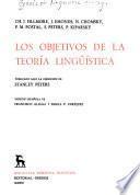 Los objetivos de la teoría lingüística