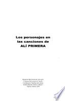 Los personajes en las canciones de Alí Primera