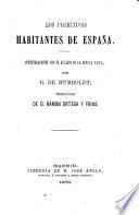 Los primitivos habitantes de España