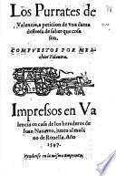 Los Purrates de Valencia, a peticion de una dama desseosa de saber que cosa son