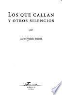 Los que callan y otros silencios