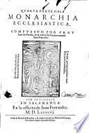 Los treynta libros de la monarchia ecclesiastica, o historia universal del mundo, diuididos en cinco tomos, etc