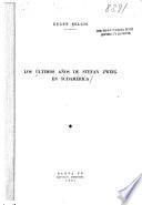 Los últimos años de Stefan Zweig en Sudamérica
