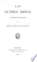 Los útimos iberos