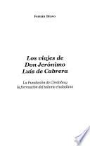 Los viajes de don Jerónimo Luis de Cabrera
