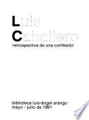 Luis Caballero, retrospectiva de una confesión