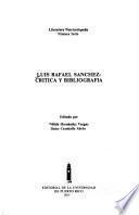 Luis Rafael Sánchez, crítica y bibliografía