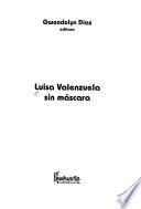 Luisa Valenzuela sin máscara
