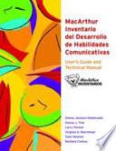 MacArthur Inventarios Del Desarrollo de Habilidades Comunicativas