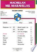 Macmillan Mil maravillas: lvl. 4. Primer. En marcha