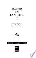 Madrid en la novela