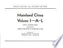 Mainland China