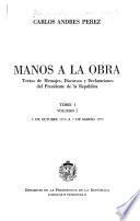 Manos a la obra: v. 2. 5 de octubre 1974 a 7 de marzo 1975