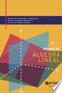 Manual de Álgebra lineal