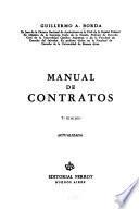 Manual de contratos
