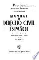 Manual de derecho civil español