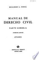 Manual de derecho civil