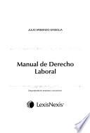 Manual de derecho laboral