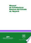 Manual de estadísticas básicas del estado de Nayarit