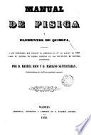 Manual de física y elementos de química