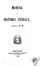 Manual de historia antigua