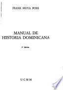 Manual de historia dominicana