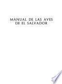 Manual de las aves de El Salvador