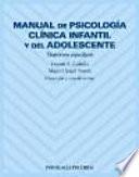 Manual de psicología clínica infantil y del adolescente