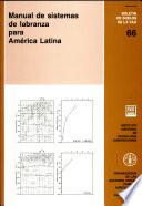 Manual de Sistemas de Labranza Para America Latina (Boletines de Suelos de la Fao)