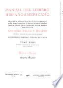 Manual del librero hispanoamericano