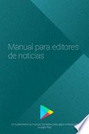 Manual para editores de noticias