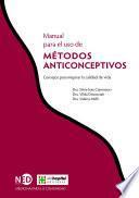 Manual para el uso de Métodos anticonceptivos