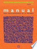 Manual Para Proclamadores De La Palabra 2009