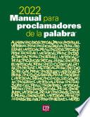 Manual para proclamadores de la palabra® 2022