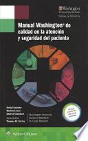 Manual Washington de calidad en la atención y seguridad del paciente