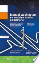 Manual Washington de Medicina Interna Ambulatoria