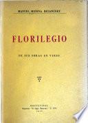 Manuel Medina Betancort: florilegio de sus obras en verso