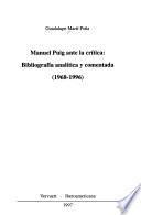 Manuel Puig ante la crítica