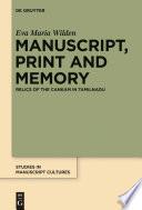 Manuscript, Print and Memory