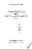Manuscritos españoles de la Biblioteca Lázaro Galdiano