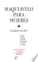 Maquiavelo para mujeres