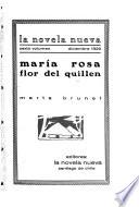 María Rosa, flor del Quillen